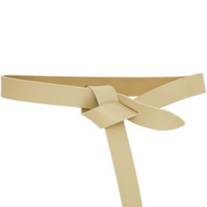 Isabel Marant Lecce Knotted Belt Beige S